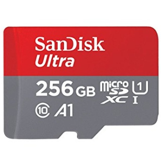 The nho MicroSDXC SanDisk Ultra A1 256GB 100MBs bang gia